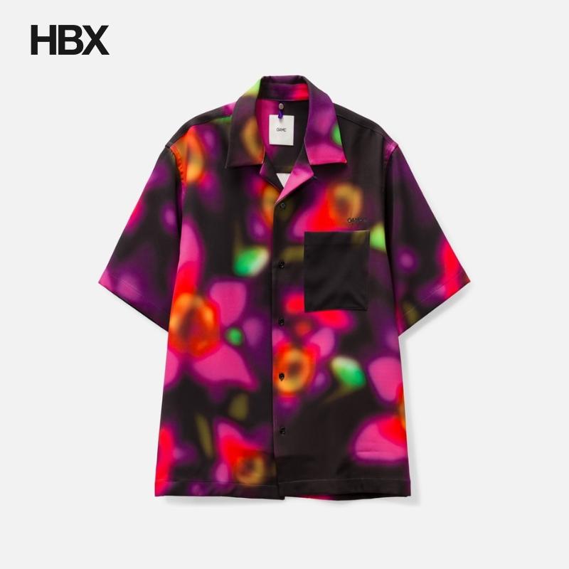 OAMC KURT SHIRT, BLURRED 短袖衬衫男HBX
