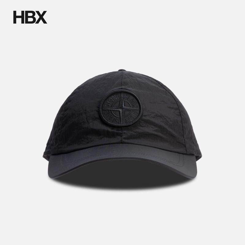 Stone Island/石头岛 Nylon Metal In Econyl®鸭舌帽棒球帽男HBX