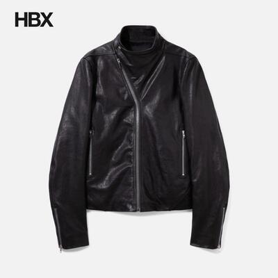 Rick Owens Washed Lamb Leather Release Jkt 外套男HBX
