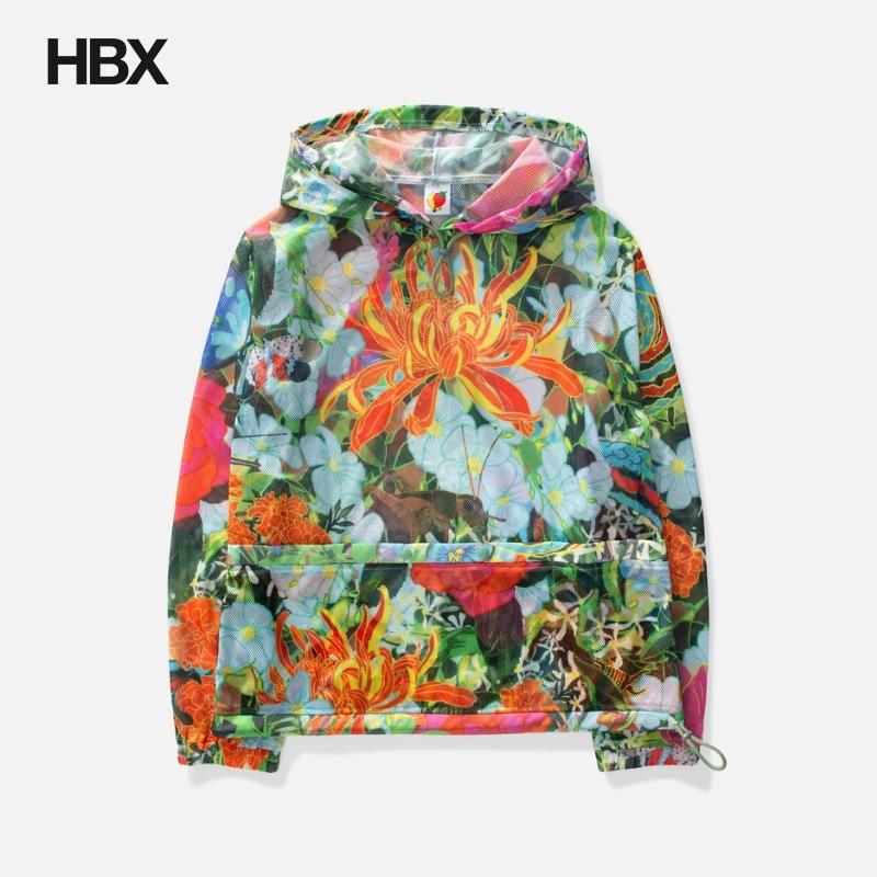 Sky High Farm Workwear Camo Print Mesh Pullover 连帽外套HBX