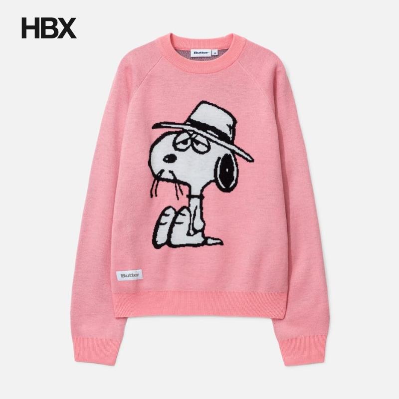 Butter Goods x Peanuts Spike Knit Sweater 针织衫男HBX