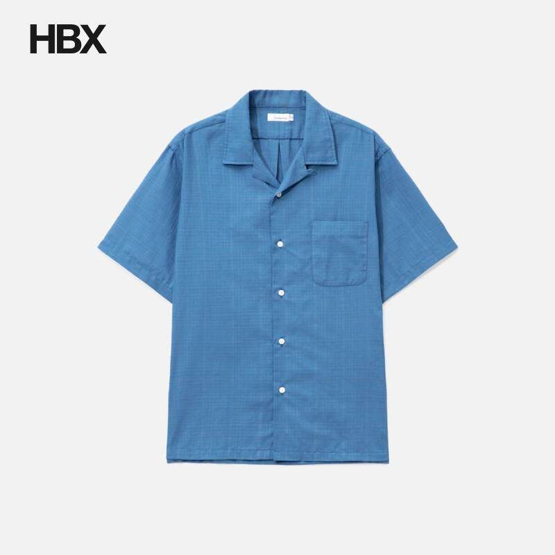Nanamica Open Collar Panama S/S Shirt 衬衫男HBX