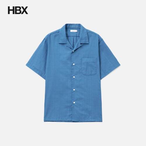 Nanamica Open Collar Panama S/S Shirt 衬衫男HBX