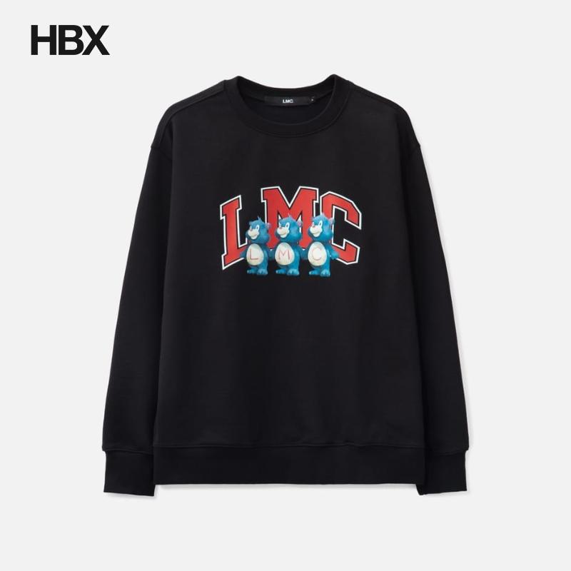 LMC Three Bears Arch Logo Sweatshirt 无帽卫衣男HBX