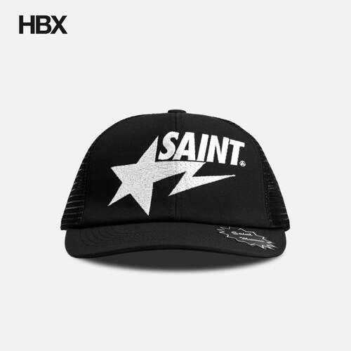 Saint Michael X A BATHING APE Mesh Cap 鸭舌帽男HBX