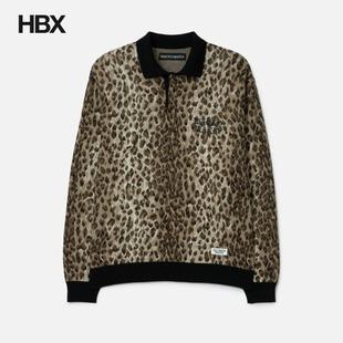 Jacquard Knit Polo Wacko 衫 Leopard Shirt 男HBX Maria
