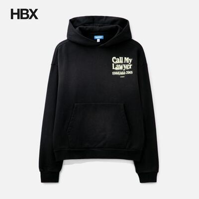 Market Call My Lawyer 3D Hoodie 帽衫卫衣男HBX