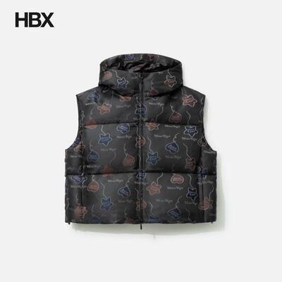 MASU FALLING BALLOON DOWN VEST graphic by VERDY 无袖外套男