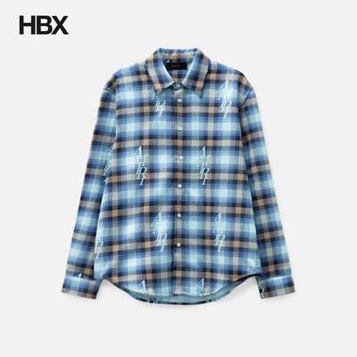 AMIRI Plaid Flannel Shirt 恤衫男HBX