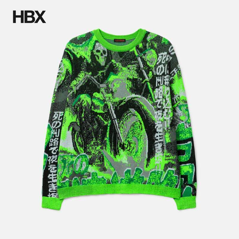LUU DAN Misfit Jacquard Jumper 编织衫 HBX