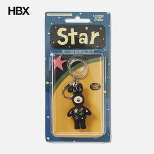 MARGESHERWOOD WOOD_star keyring 匙扣女HBX