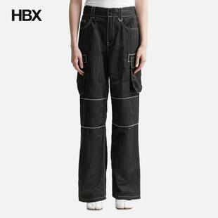 CARGO 长裤 Serre 女HBX Marine PANTS MOIRE