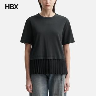 Maison Pleated MM6 Margiela 恤女HBX shirt