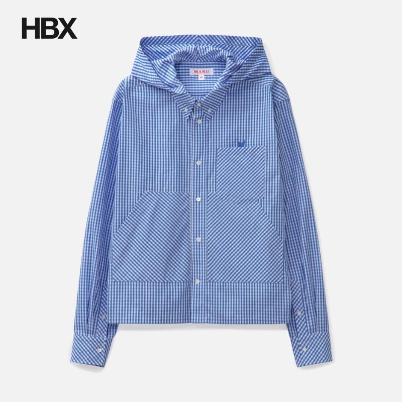 MASU Hooded B.D. Shirt 长袖衬衫男HBX