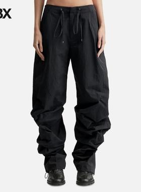NACHE Pintuck Nylon Pants 休闲裤长裤女HBX