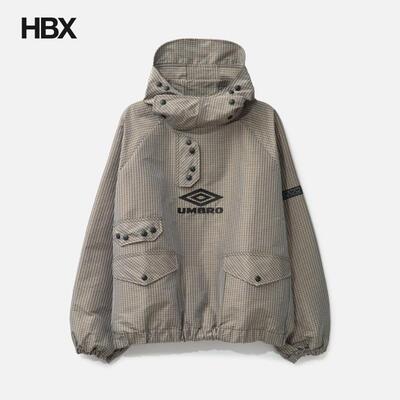 UMBRO/茵宝 x Slam Jam Smock Check Anorak 外套男HBX