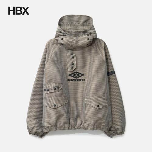 UMBRO/茵宝 x Slam Jam Smock Check Anorak 外套男HBX