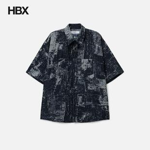 Jacquard FDMTL Boro 男HBX shirt 恤衫