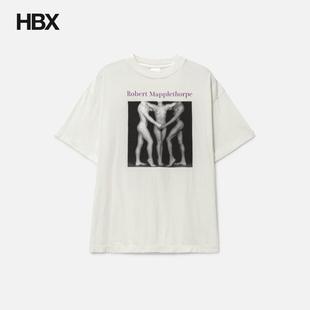 Saint Michael Robert Mapplethorpe Embrace T-shirt 短袖T恤男