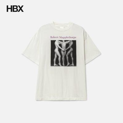 Saint Michael Robert Mapplethorpe Embrace T-shirt 短袖T恤男