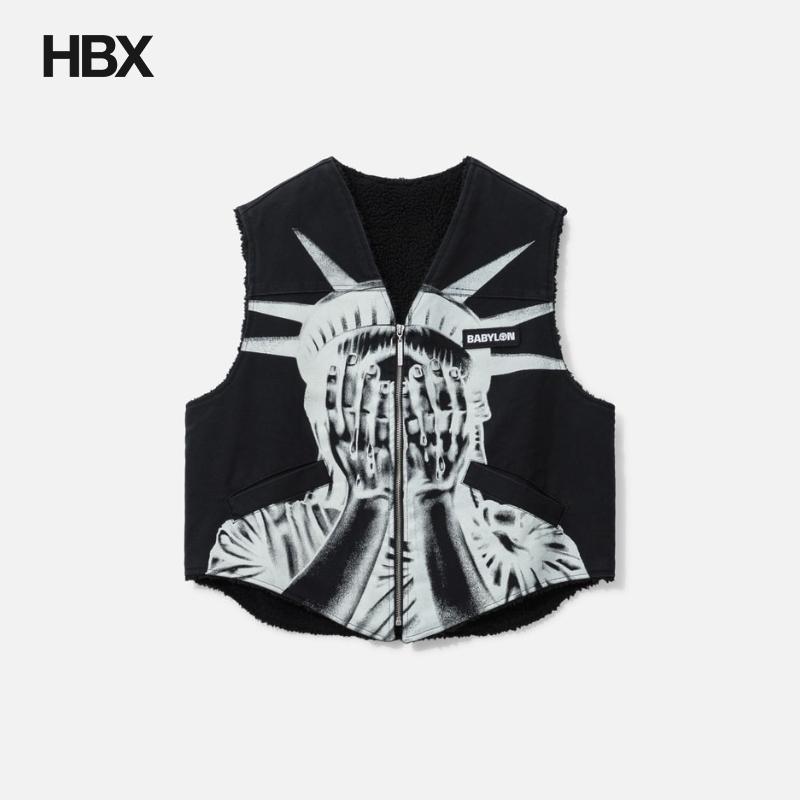 Babylon LADY LIBERTY VEST 短袖T恤男HBX