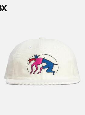 By Parra The zoomies 6 panel hat 鸭舌帽棒球帽男HBX