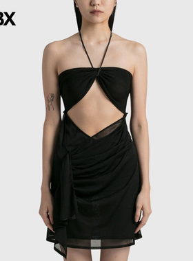 Nensi Dojaka Ribbed Knit Cut-Out Mini Dress 连衣裙女HBX