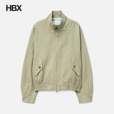 COOR Linen Blend Harrington Jacket 外套男HBX