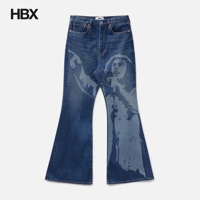 Junya Watanabe Man Bob Marley Flared Jeans 长裤男HBX