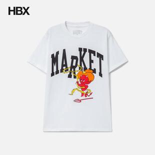 Market x Hot Stuff Cowboy Arc T- Shirt 短袖T恤男HBX