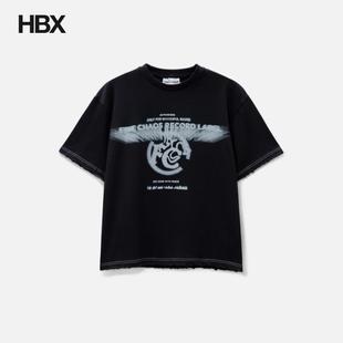 T恤 SHIRT LABEL FINE HBX RECORD 短袖 CHAOS