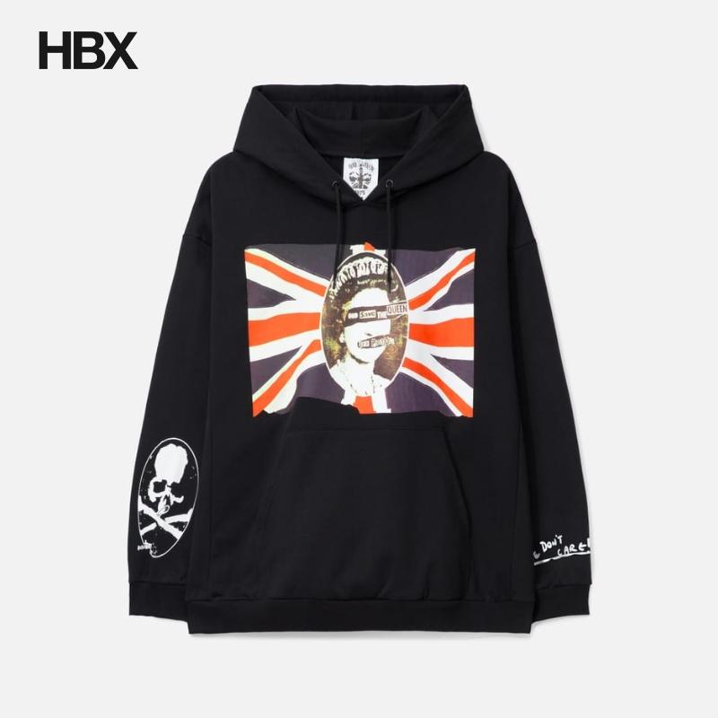 Mastermind World X Sex Pistols Queen Boxy Fit 帽衫卫衣男HBX
