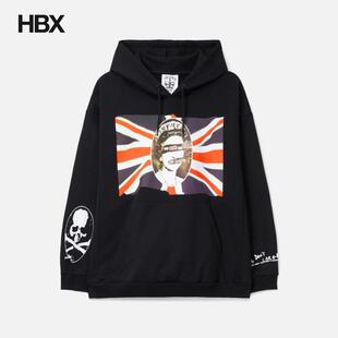 Sex Pistols 帽衫 World 卫衣男HBX Fit Boxy Mastermind Queen