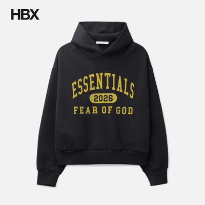 Fear of God Essentials Classic Fleece Hoodie 帽衫卫衣男HBX