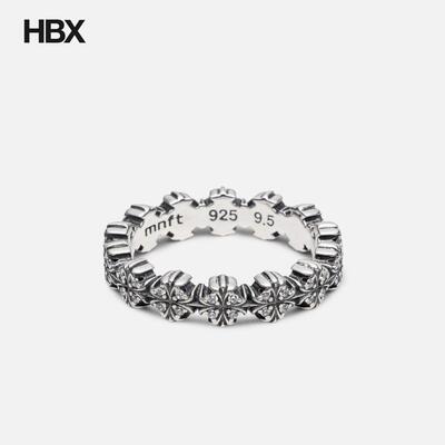 MIDNIGHTFACTORY Maltese-Cross Quadruplets Classic 戒指 HBX