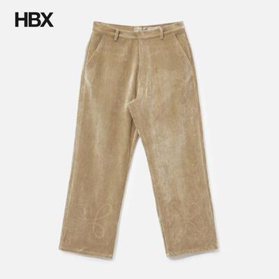 OLDSOILISM Velvet Commuter Pants 长裤男HBX