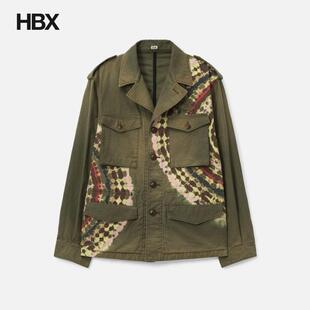 KHOKI Tie-Dye Military Jacket 外套男HBX