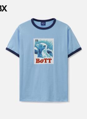 BoTT Bear Stamp Ringer T-Shirt 短袖T恤男HBX