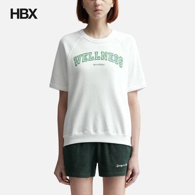 Sporty & Rich Wellness Ivy Short Sleeve Soft 短袖T恤女HBX