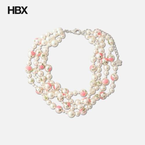SHUSHU/TONG × YVMIN Painted Pearl Layered 项链女HBX