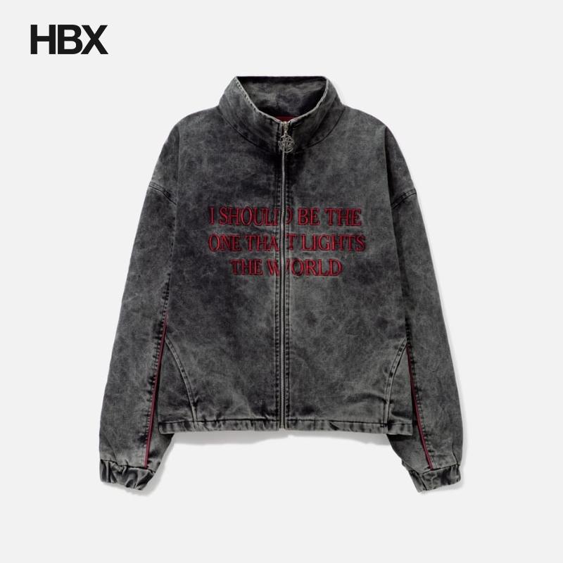 FINE CHAOS Denim Despair Track Jacket 牛仔外套夹克 HBX