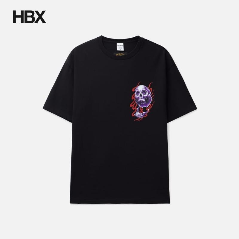 Wacko Maria 56 Tattoo Studio / Washed Heavy 短袖T恤男HBX