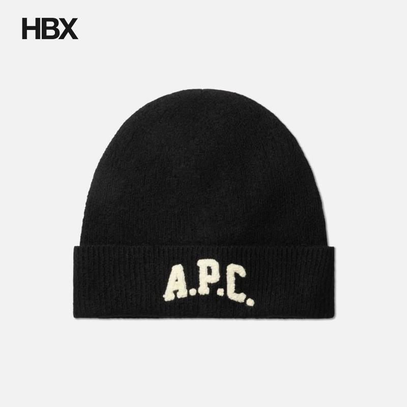 A.P.C. APC Axel Beanie 针织帽女HBX