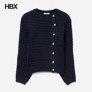 针织衫 Cardigan 女HBX Waffle anggae