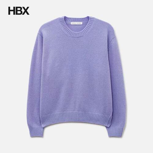 Moondal 15 Classic Round Knit In Light Purple 针织衫HBX