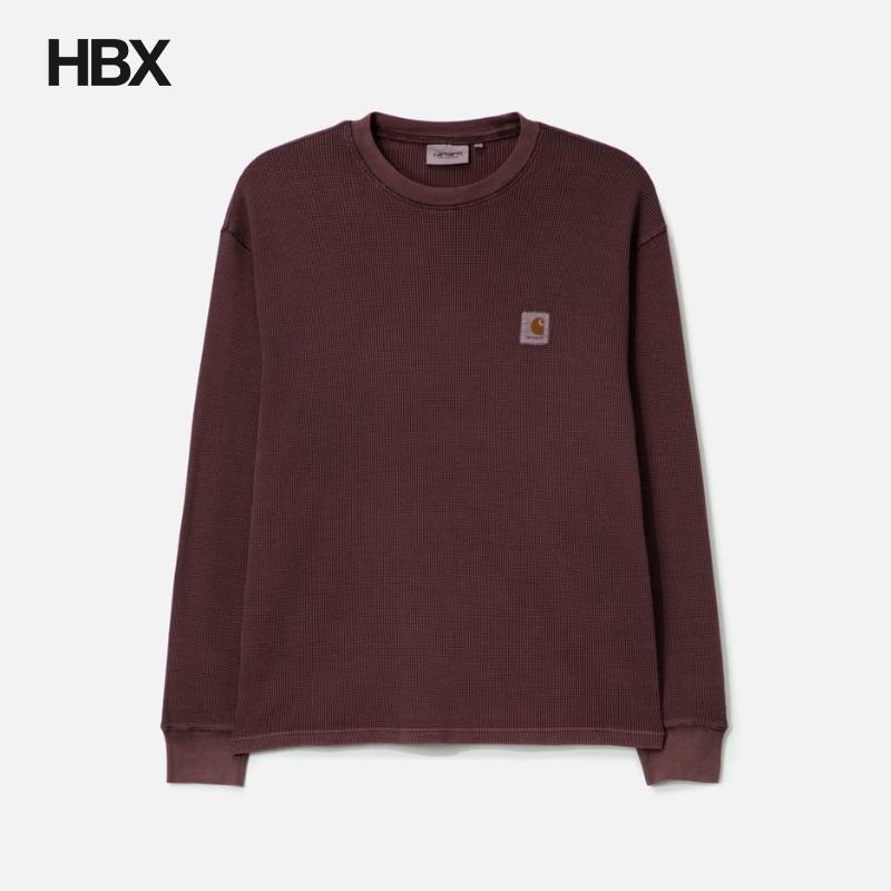 Carhartt WIP/卡哈特 Long Sleeve Vista Waffle 长袖T恤男HBX