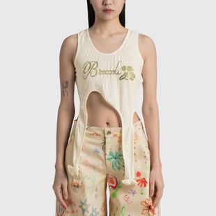 Collina Strada Broccoli Thistle Tank 上衣女HBX