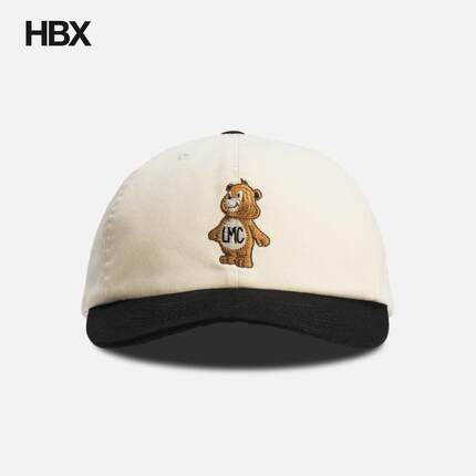 LMC EMB Bear 6Panel Cap 帽子棒球帽男HBX