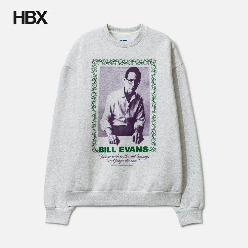 Butter Goods x Bill Evans Truth & Beauty 无帽卫衣男HBX
