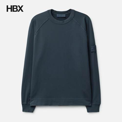 Stone Island/石头岛 Cotton Stretch Fleece 无帽卫衣男HBX